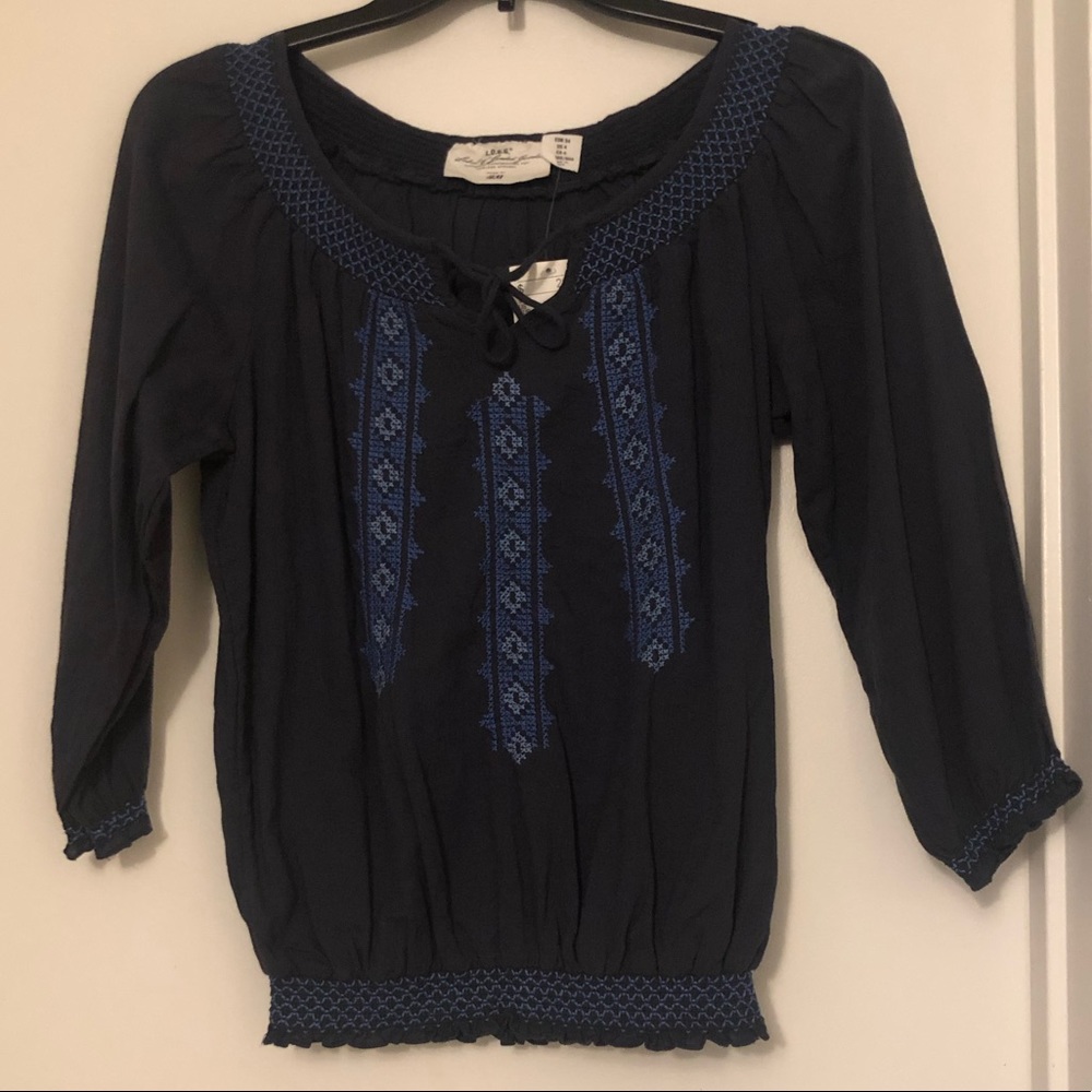 H&M embroidery blouse - Picture 1 of 2